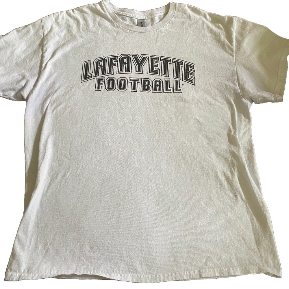 Lafayette College Football Gilden Tee Shirt, XL
